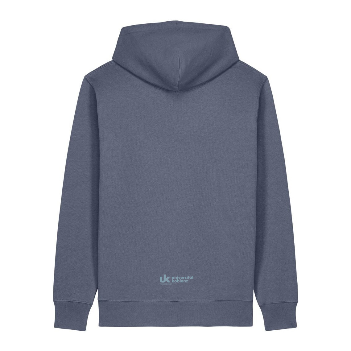 Kapuzenpullover Ton in Ton, Blue Grey