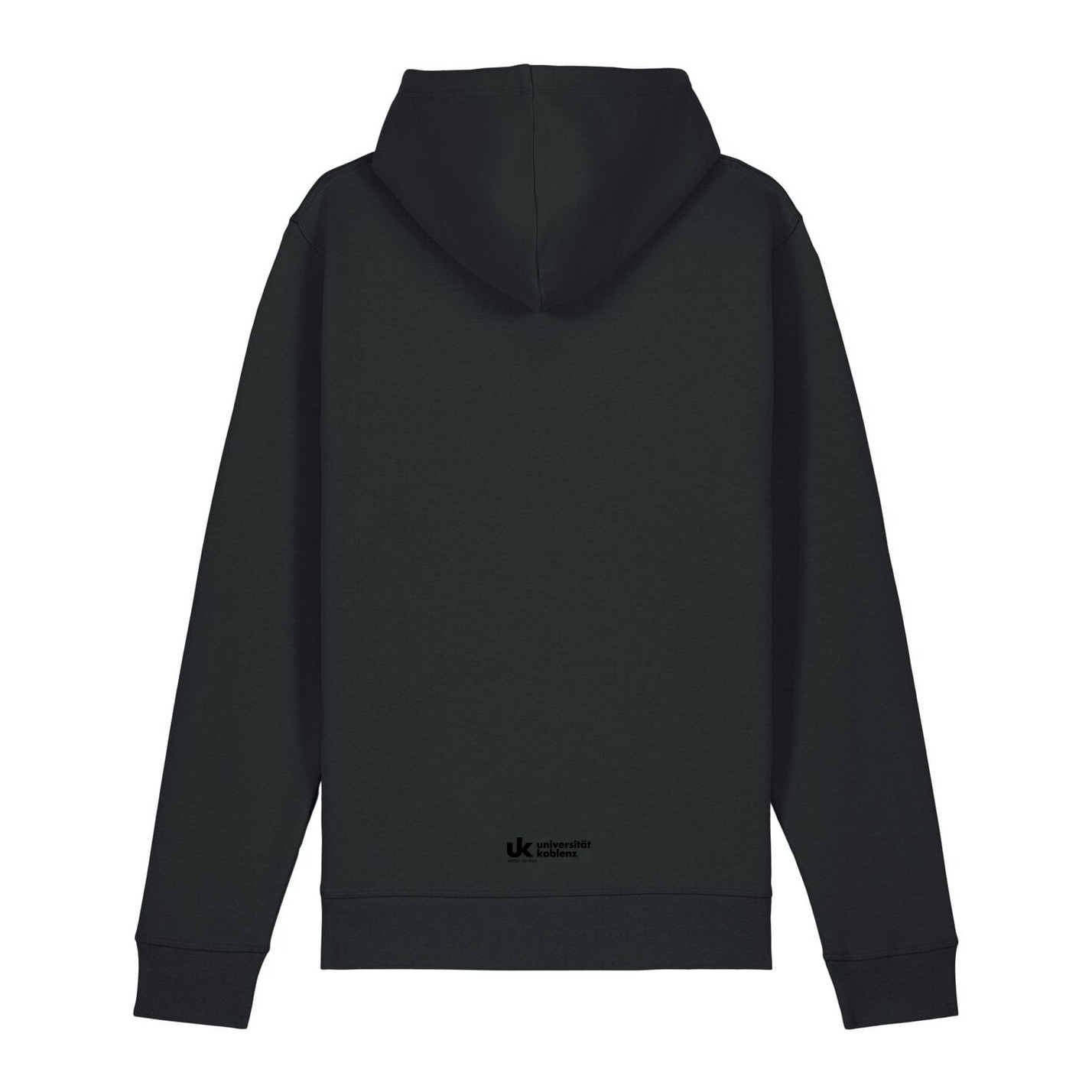 Kapuzenpullover Black in Black