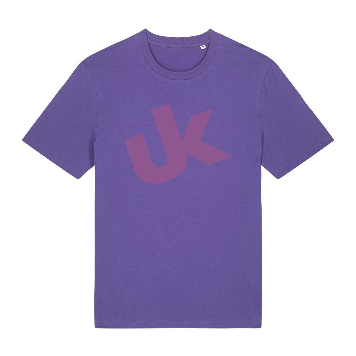 T-Shirt Ton in Ton, Purple Love